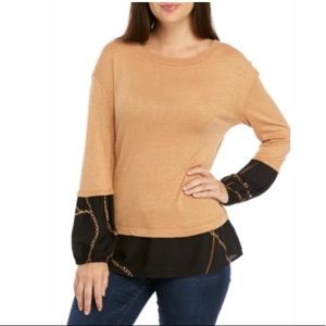 🍂NWT New Directions Sweater Shirt size Small